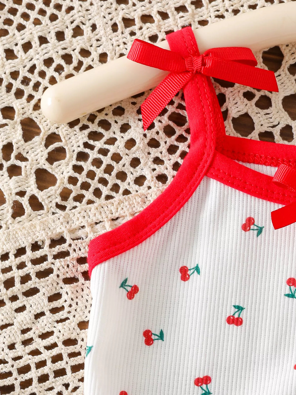 Children's Cherry Print Cami and Shorts Set - Lilixa.store