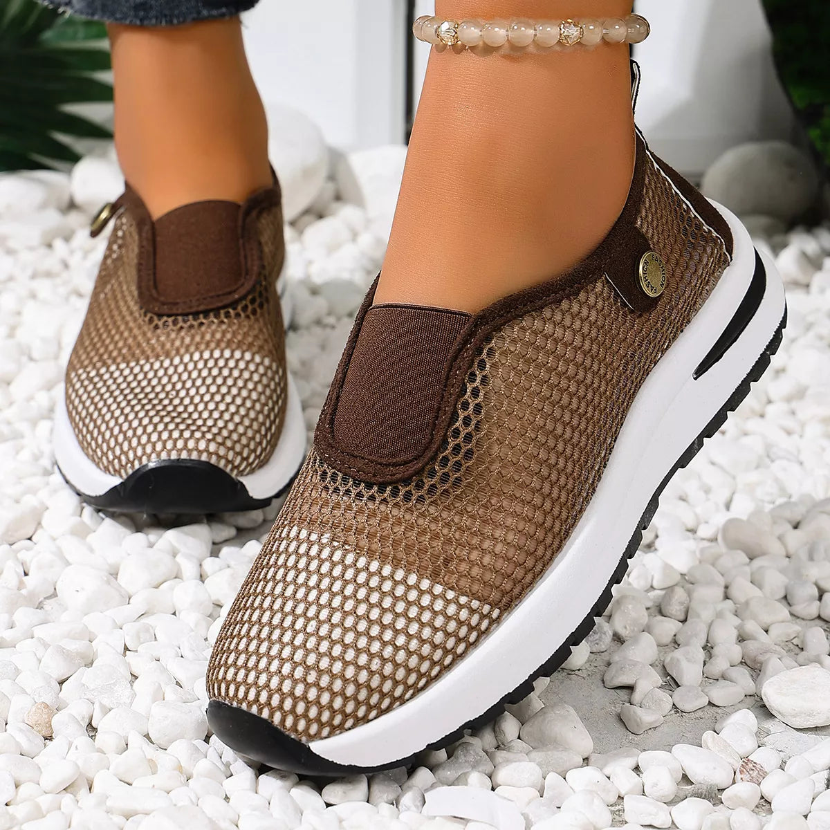 Breathable Mesh Slip-Ons - Lilixa.store