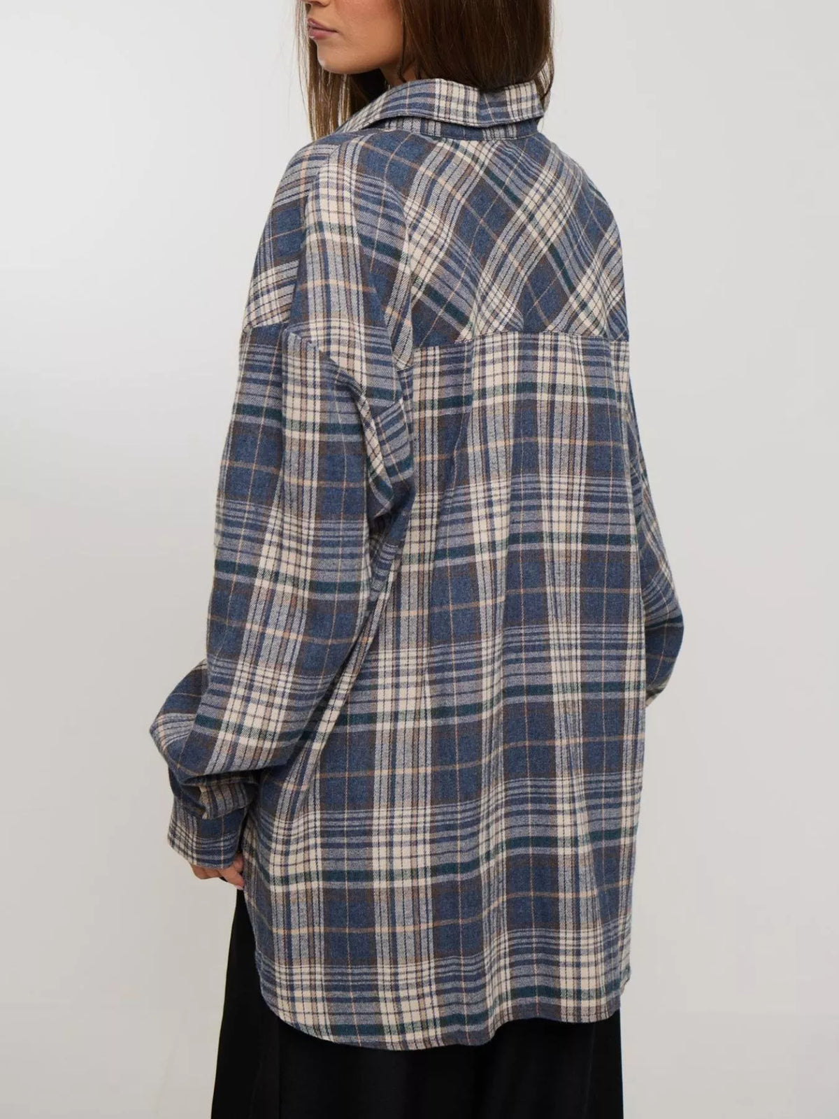 Plaid Button-Down Shirt, view 4