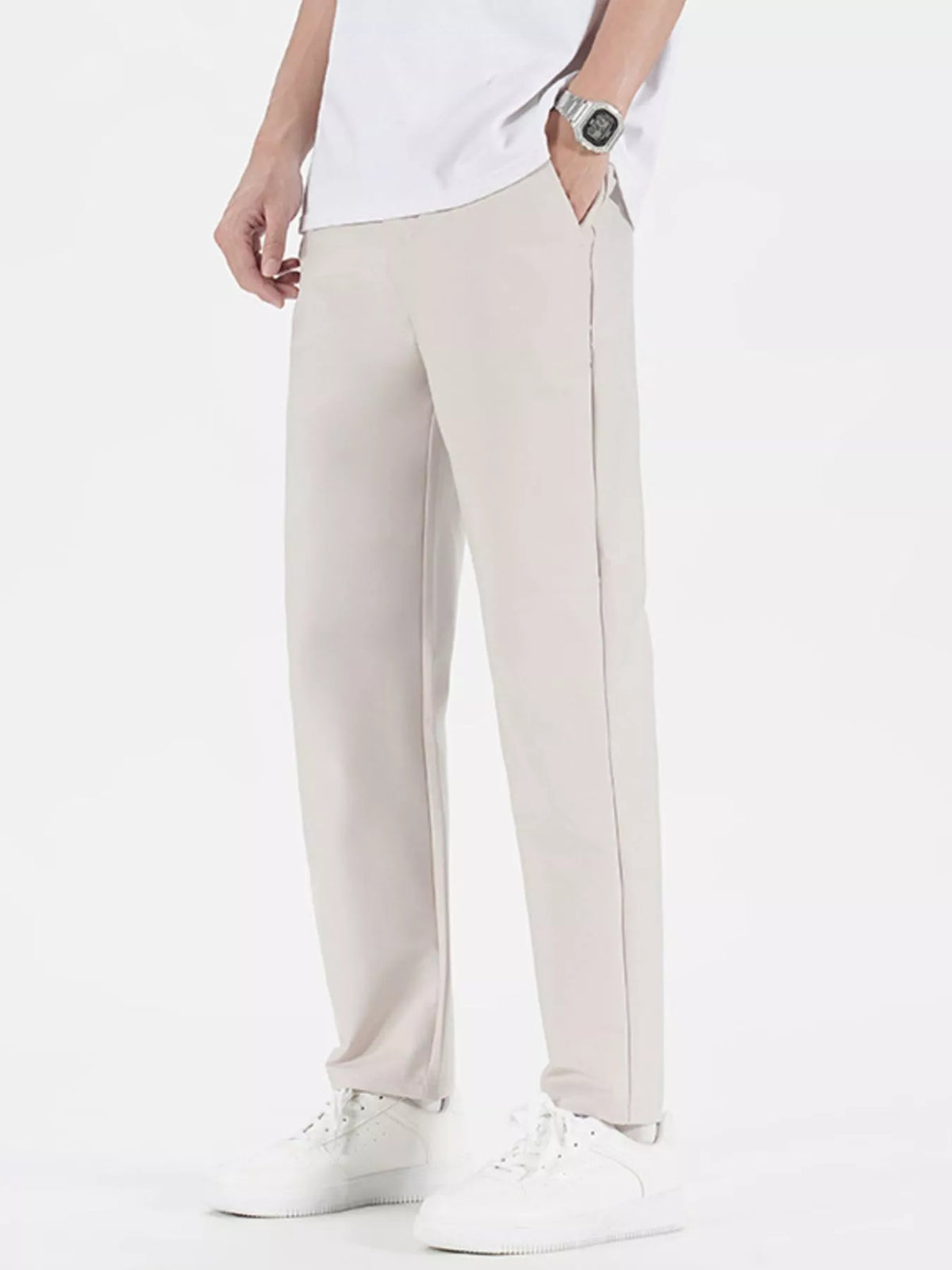 Men's Plus Size Casual Loose Fit Pants, view 7