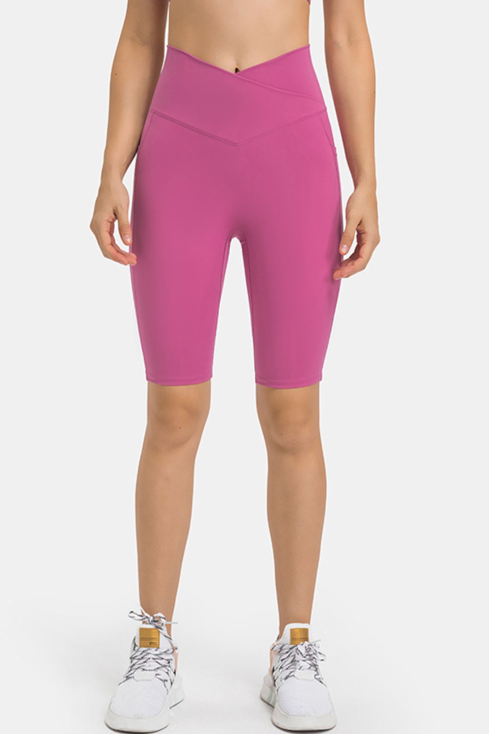 Millennia High Waist Biker Shorts with Pockets - Lilixa.store