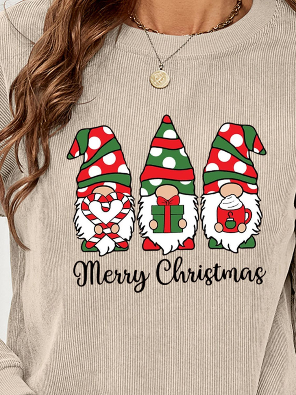 MERRY CHRISTMAS Graphic Sweatshirt - Lilixa.store