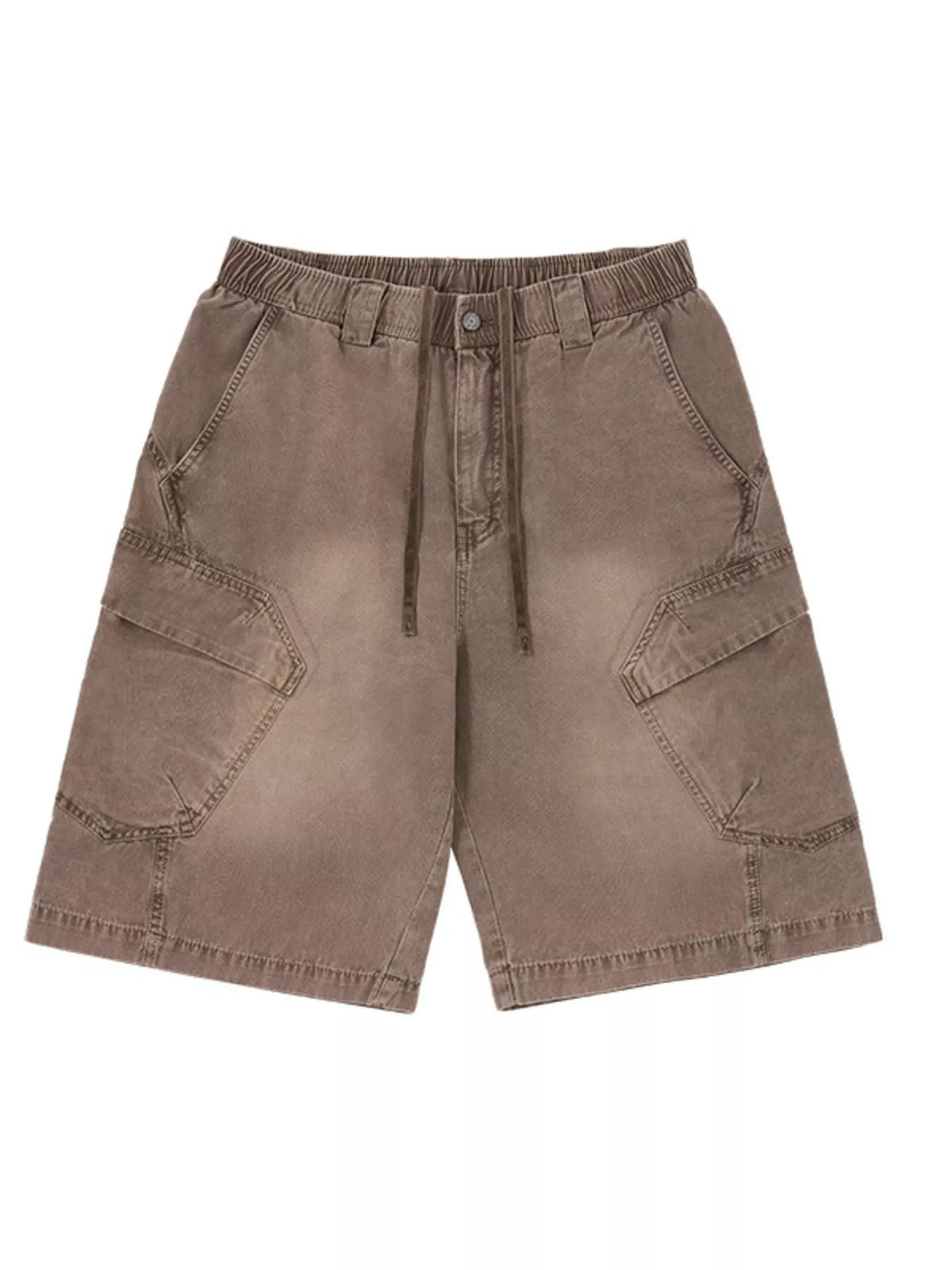 Men's Loose Fit Shorts in Taupe
