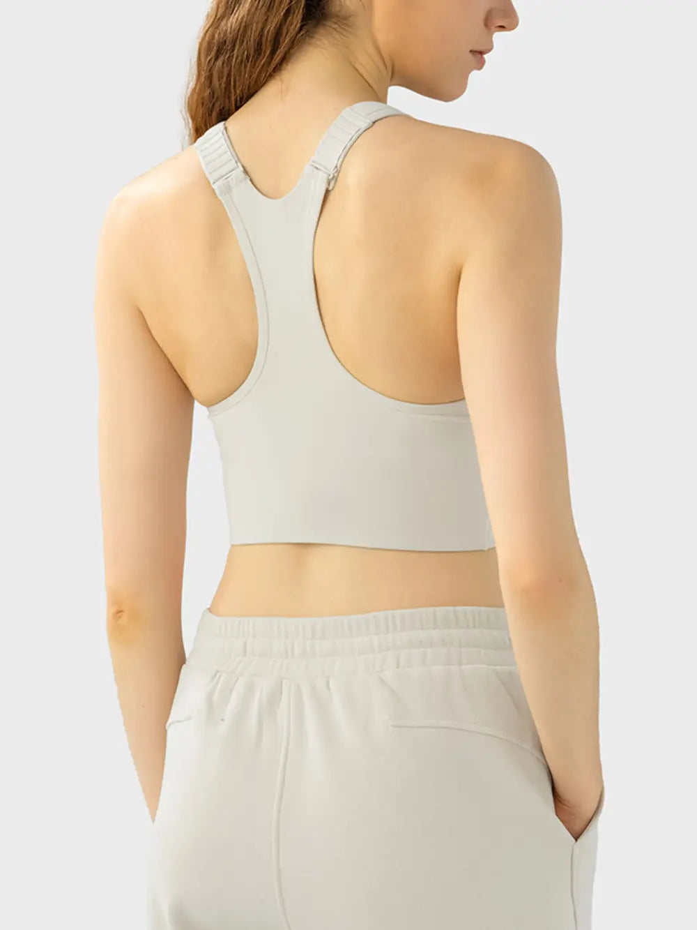Millennia Wide Strap Sport Bra - Lilixa.store