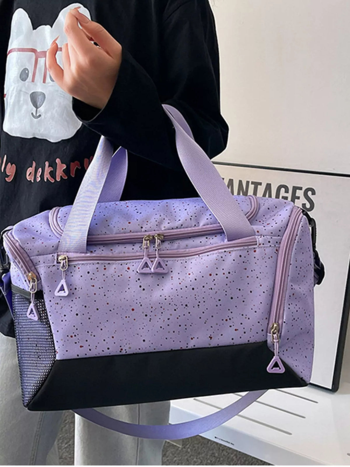 Color Block Travel Bag - Lilixa.store
