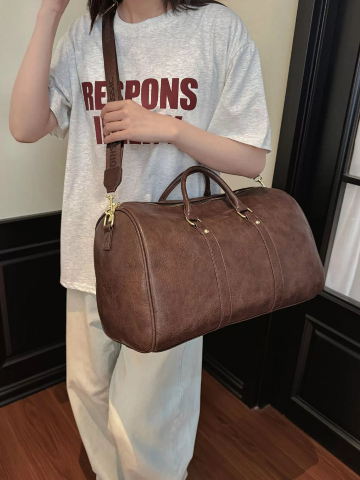 PU Leather Travel Bag - Lilixa.store