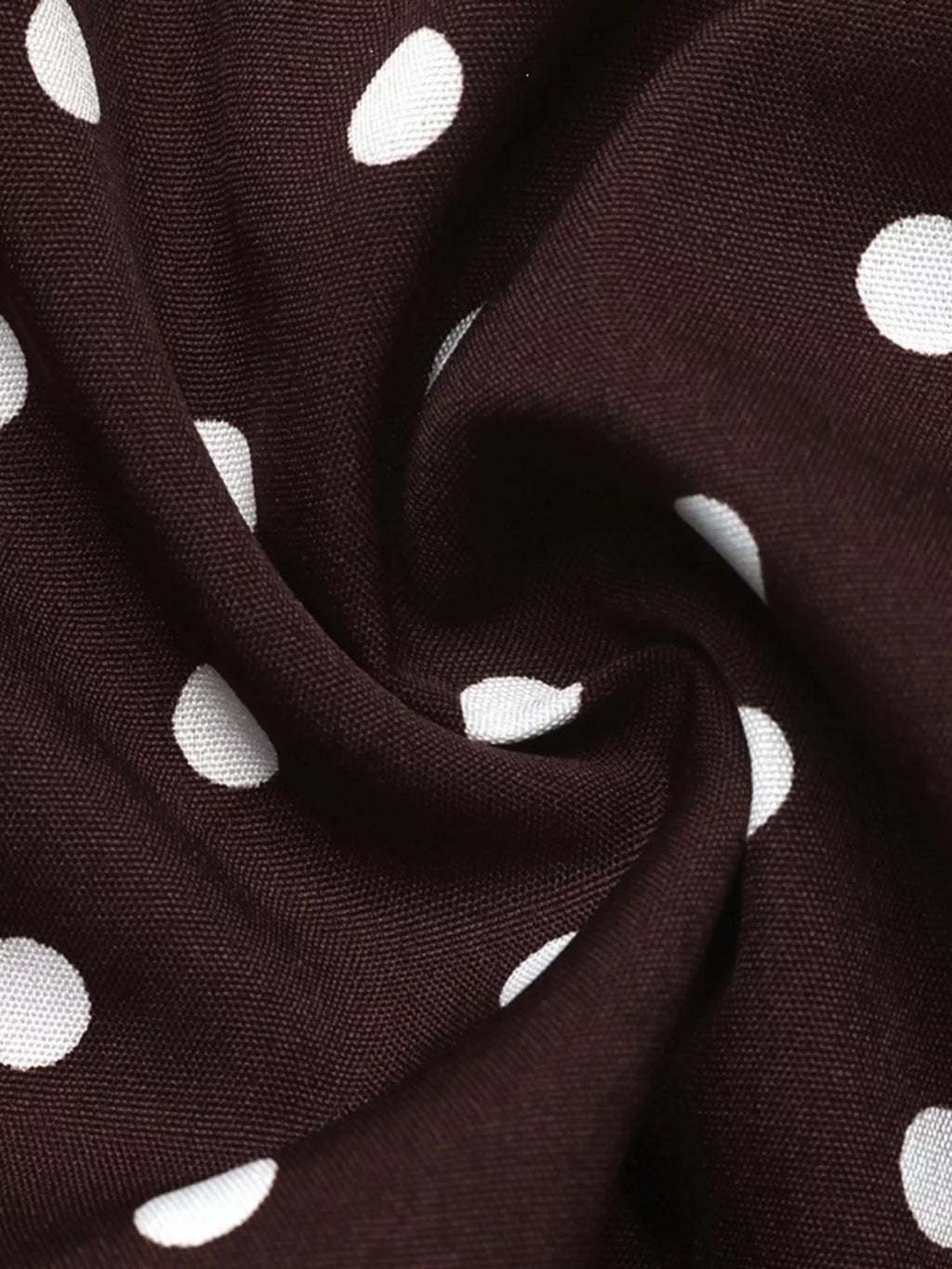Polka Dot Ruffled V-Neck Bodysuit - Lilixa.store