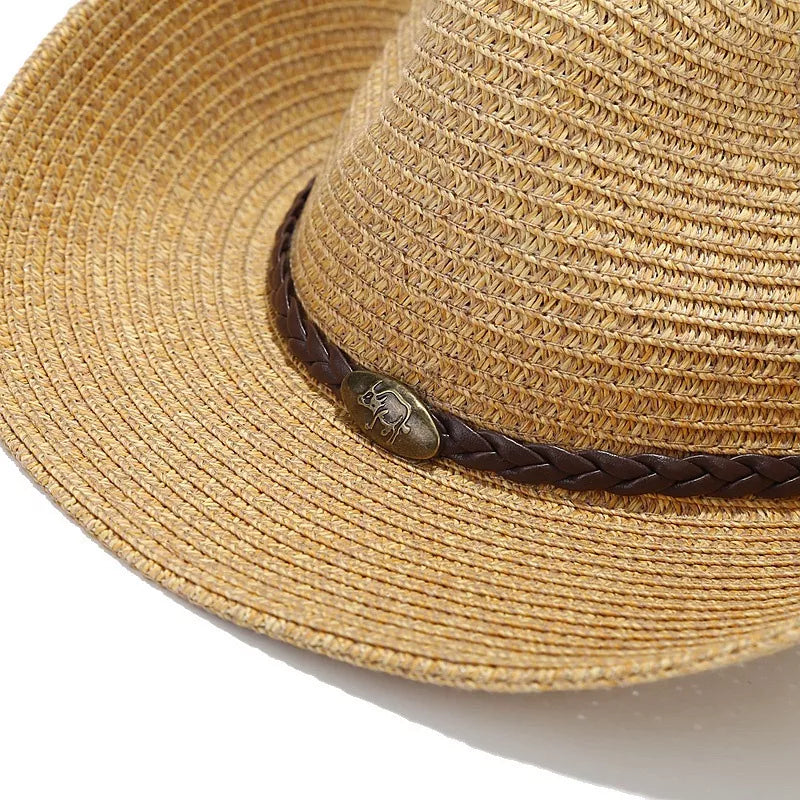 Straw Cowboy Hat - Lilixa.store