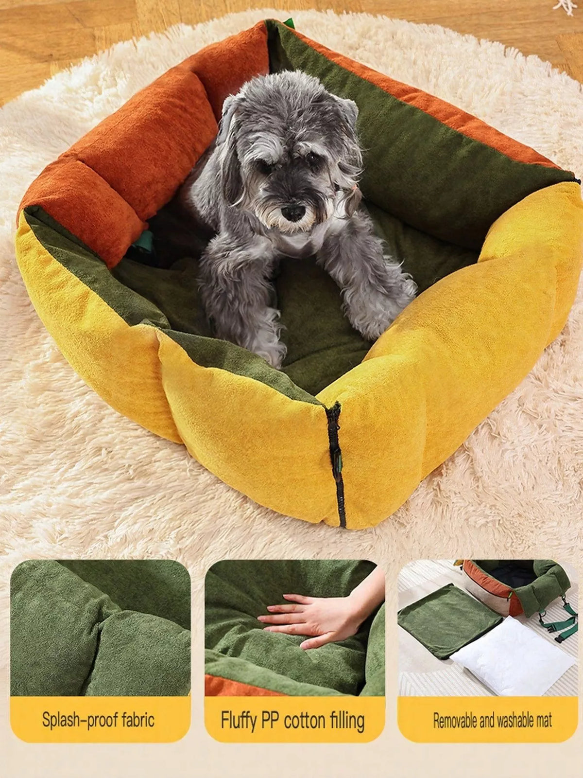 Comfortable & Secure Pet Car Seat Bed - Lilixa.store