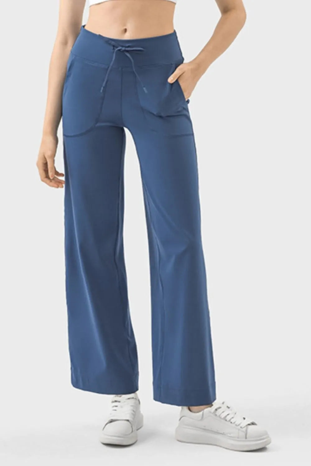 Millennia Drawstring Active Pants with Pockets - Lilixa.store