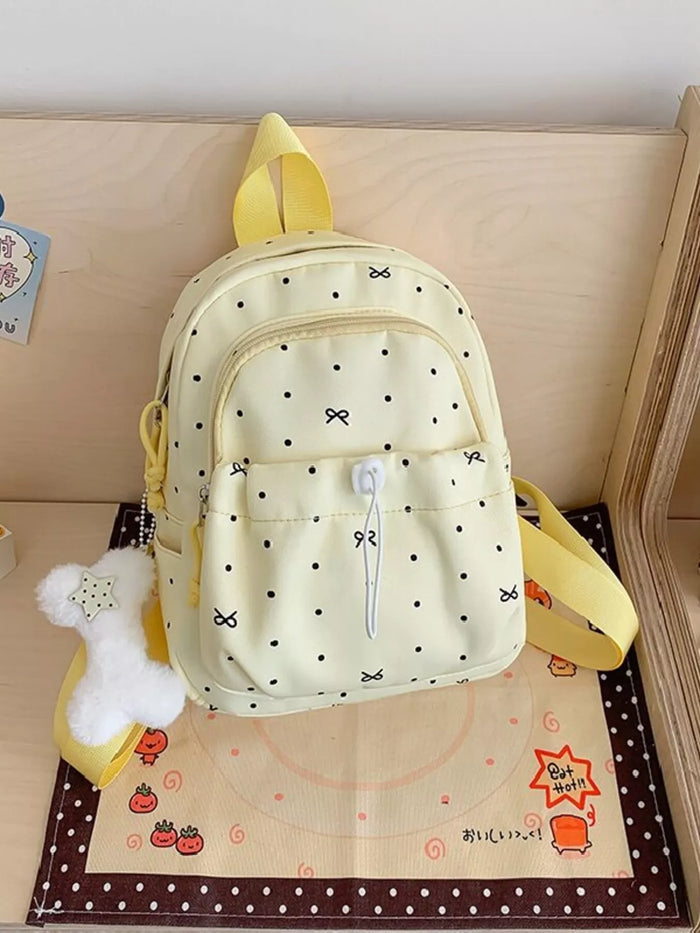 Polka Dot Lightweight Backpack Bag - Lilixa.store