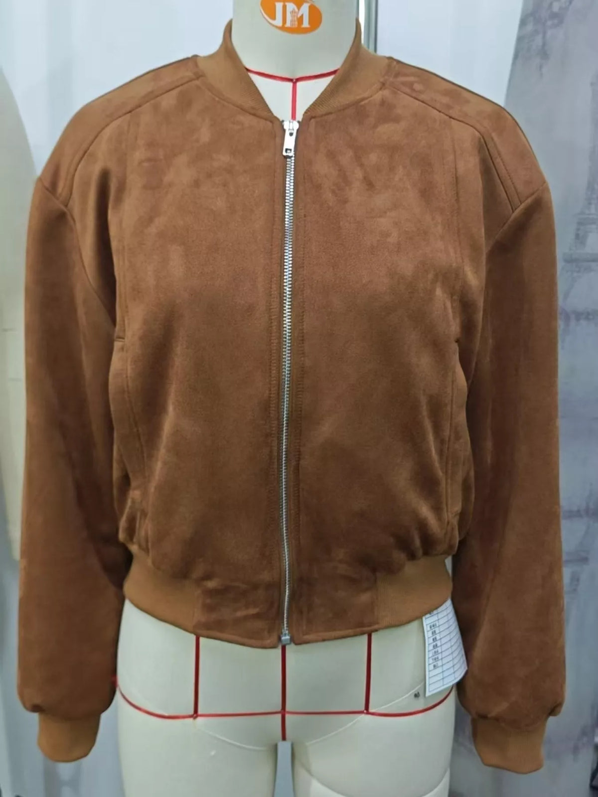 Zip Up Long Sleeve Jacket, view 3