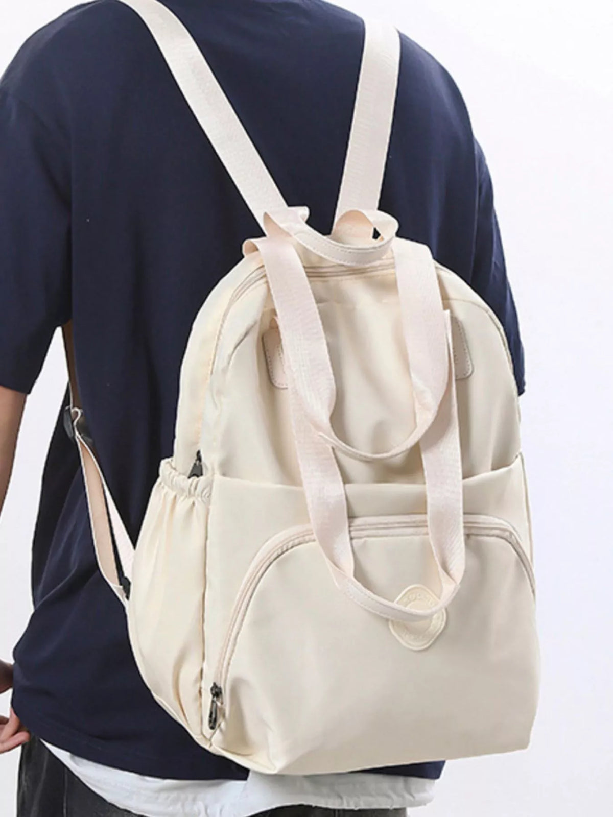 Lightweight Solid Color Backpack Bag - Lilixa.store