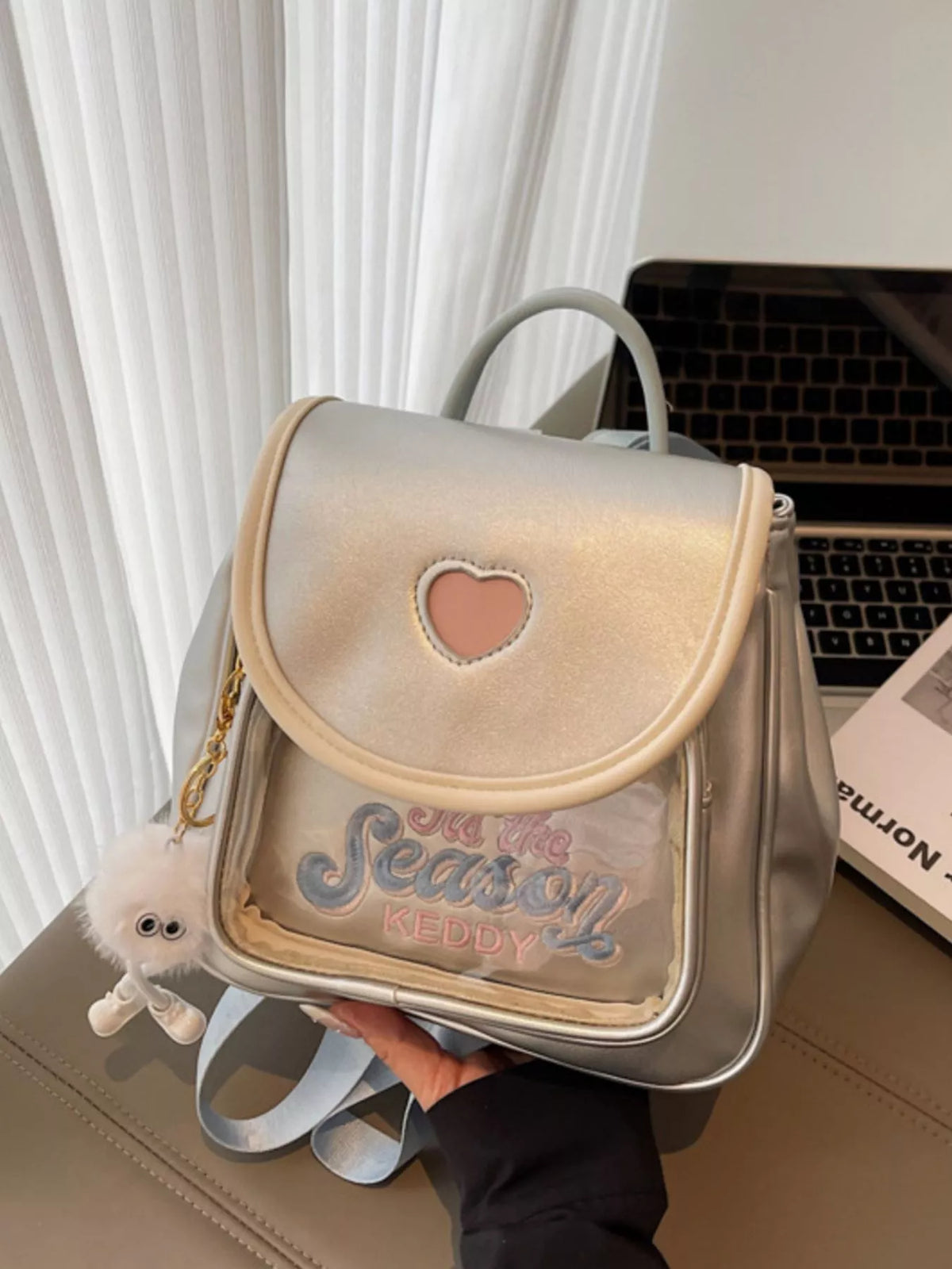 Heart Letter Backpack Bag - Lilixa.store