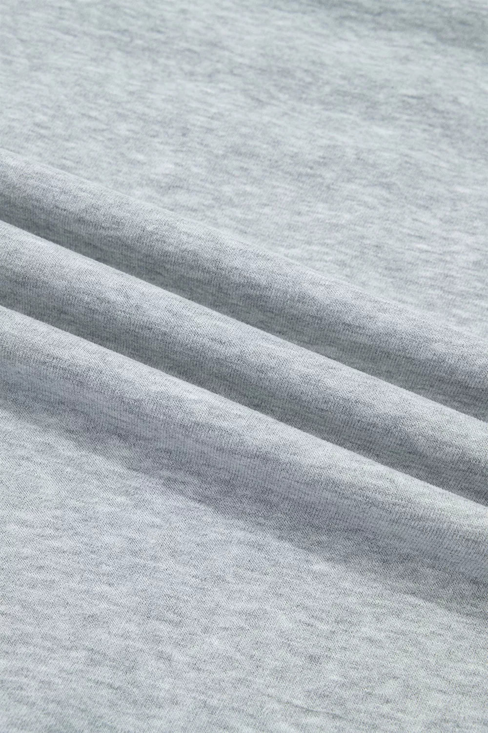 Exposed Seam Mock Neck STATE Letter Graphic Loose Sweatshirt