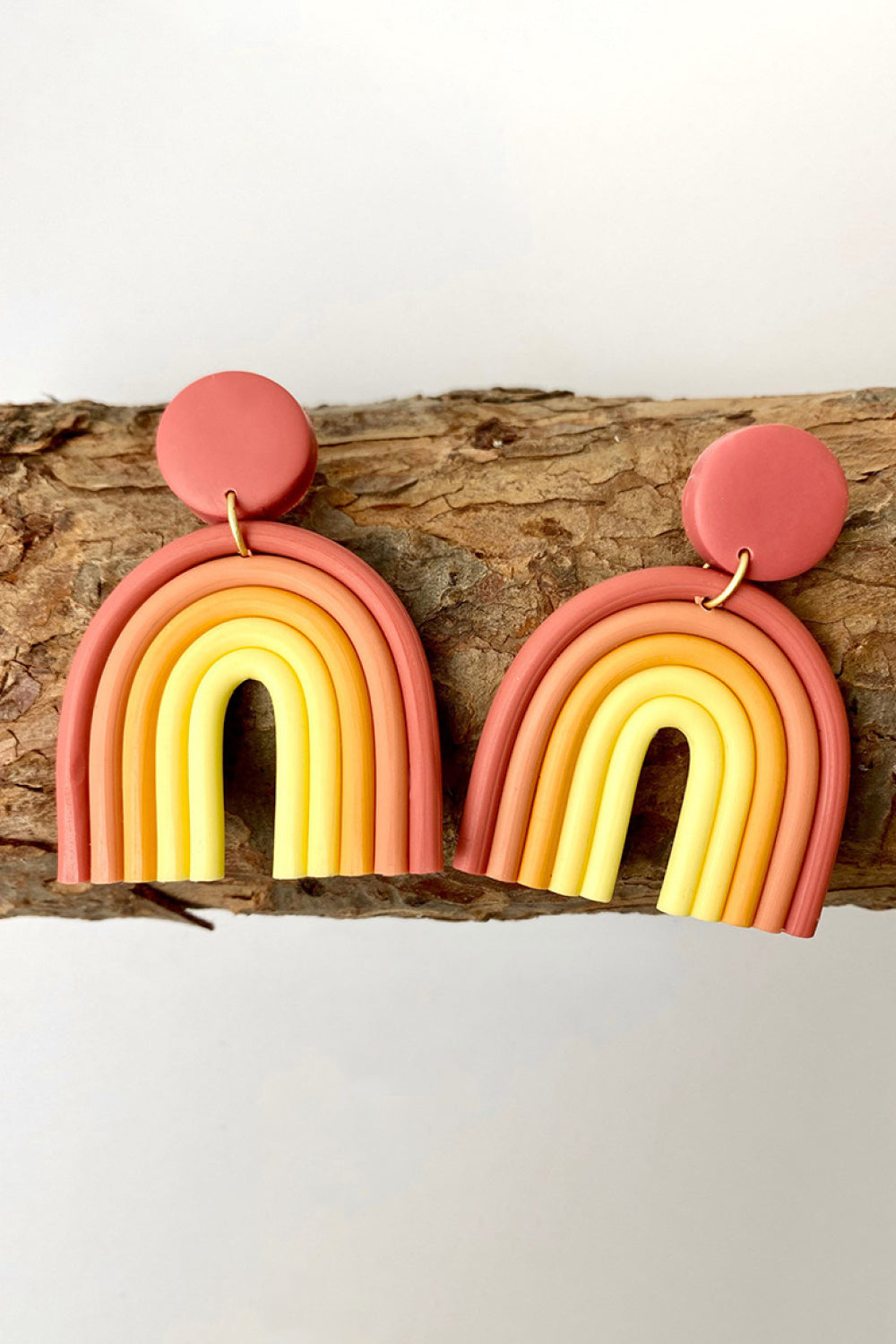 Rainbow Shape Dangle Earrings - Lilixa.store