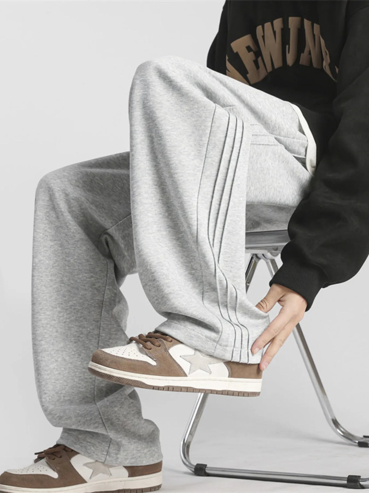 Men's Full Size Casual Loose-Fit Sweatpants Plus Size, view 4