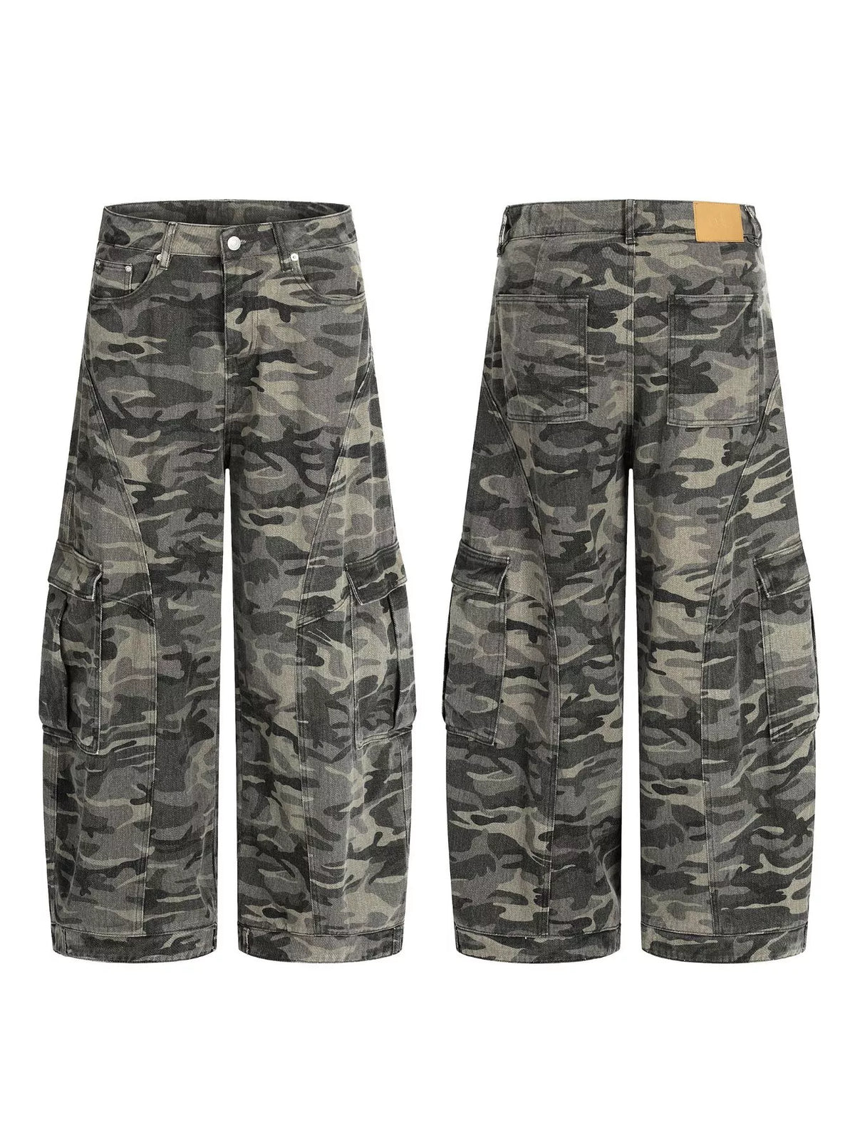 Men's Camouflage Cargo Pants in Camouflage Color, view 4