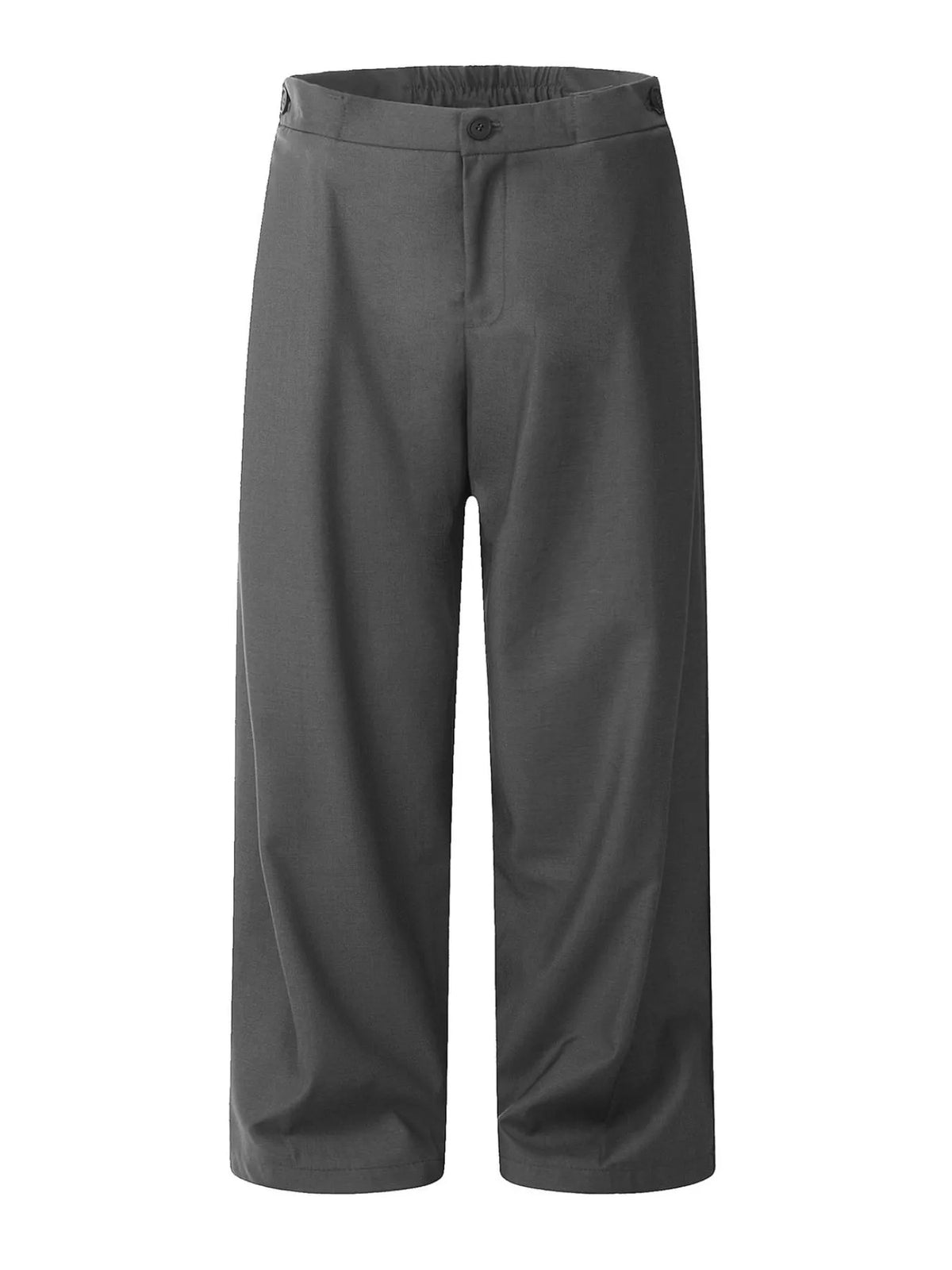Men's Wide Leg Pants in Grey