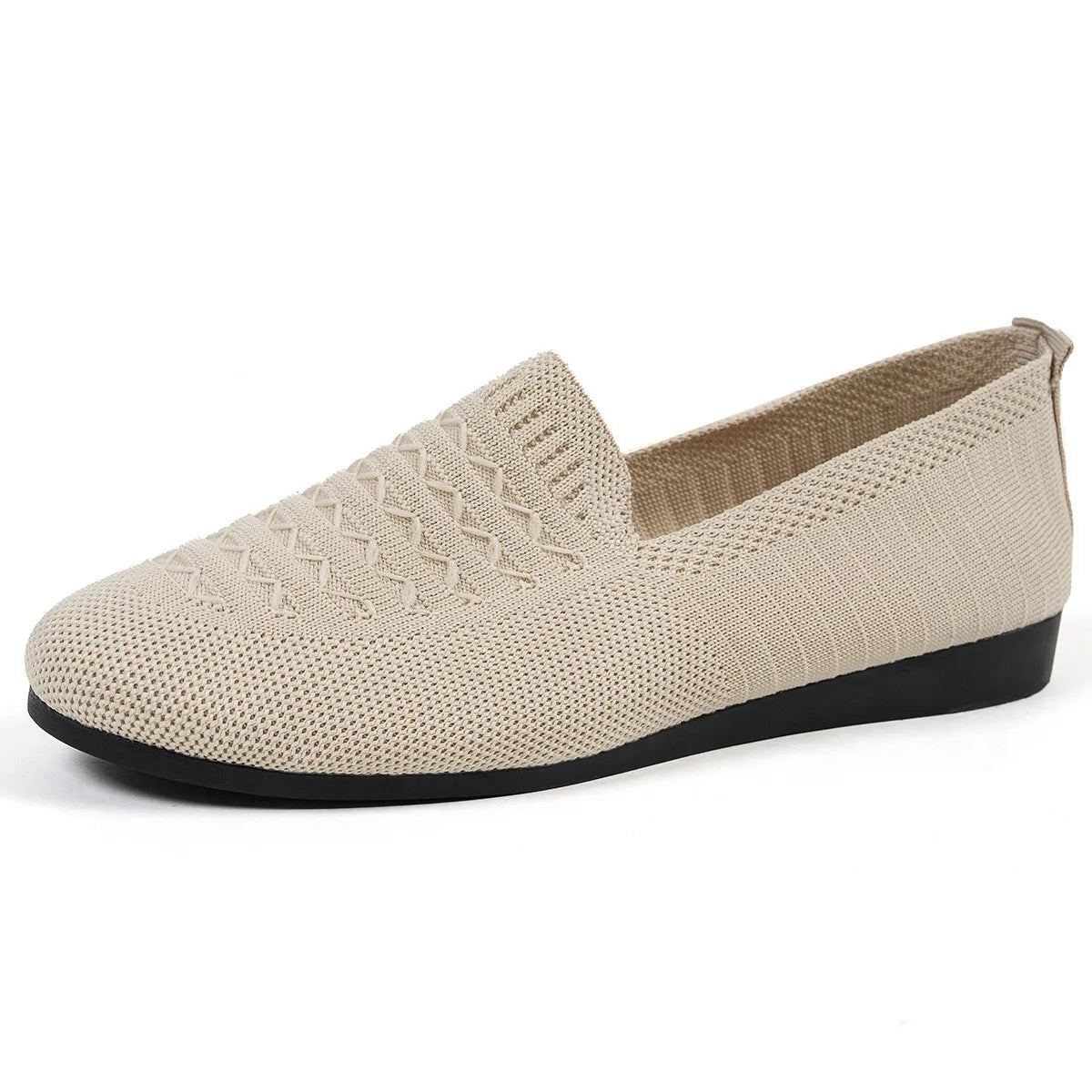 Breathable Knit Slip-On Loafers, view 12