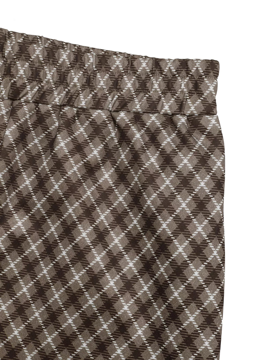 Plaid High-Waisted Wide Leg Pants - Lilixa.store