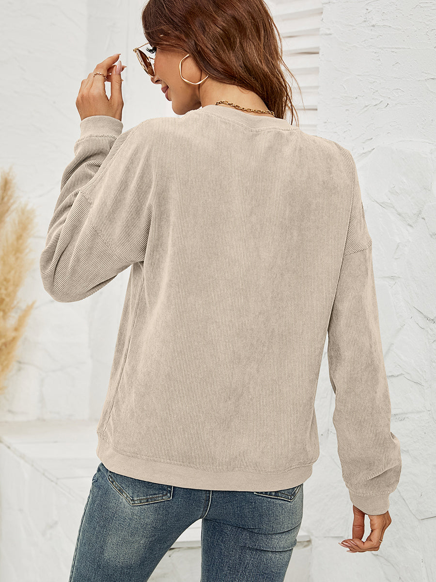 MAMA Graphic Round Neck Sweatshirt - Lilixa.store