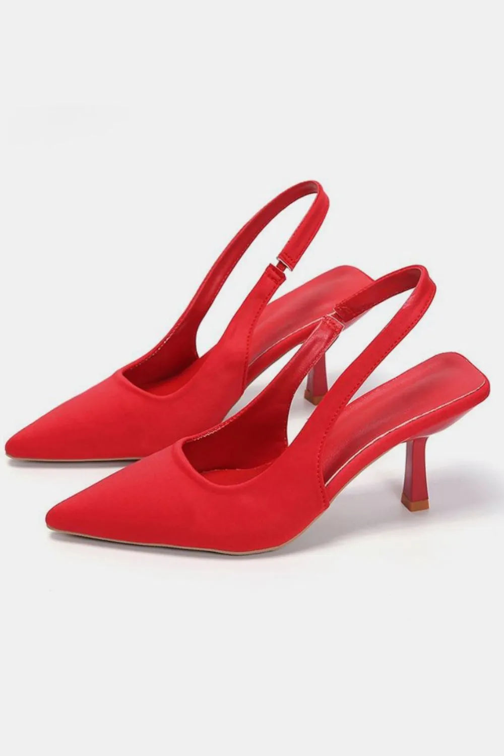 PU Leather Point Toe Pumps - Lilixa.store