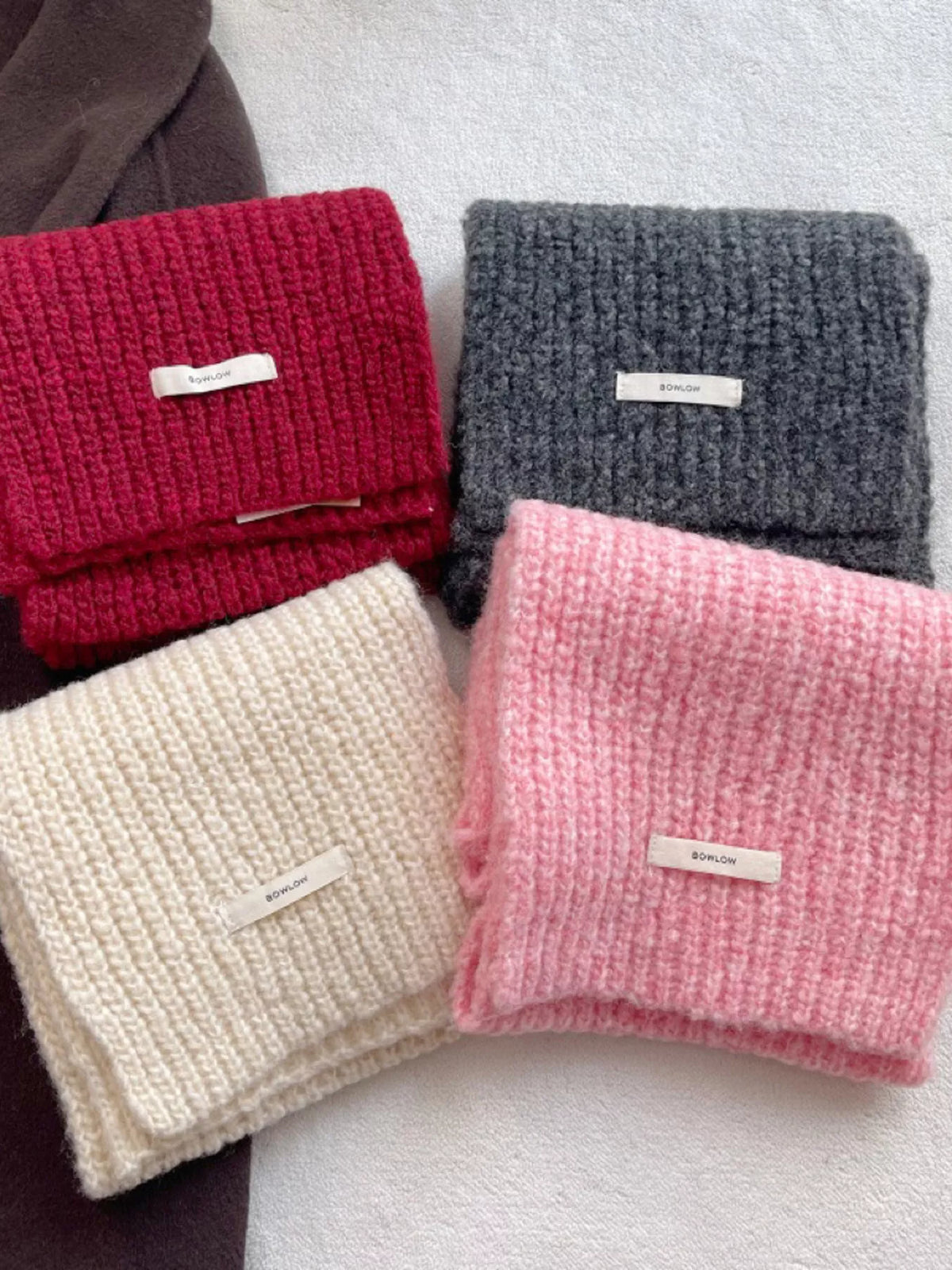 Cozy Knitted Winter Scarf - Lilixa.store