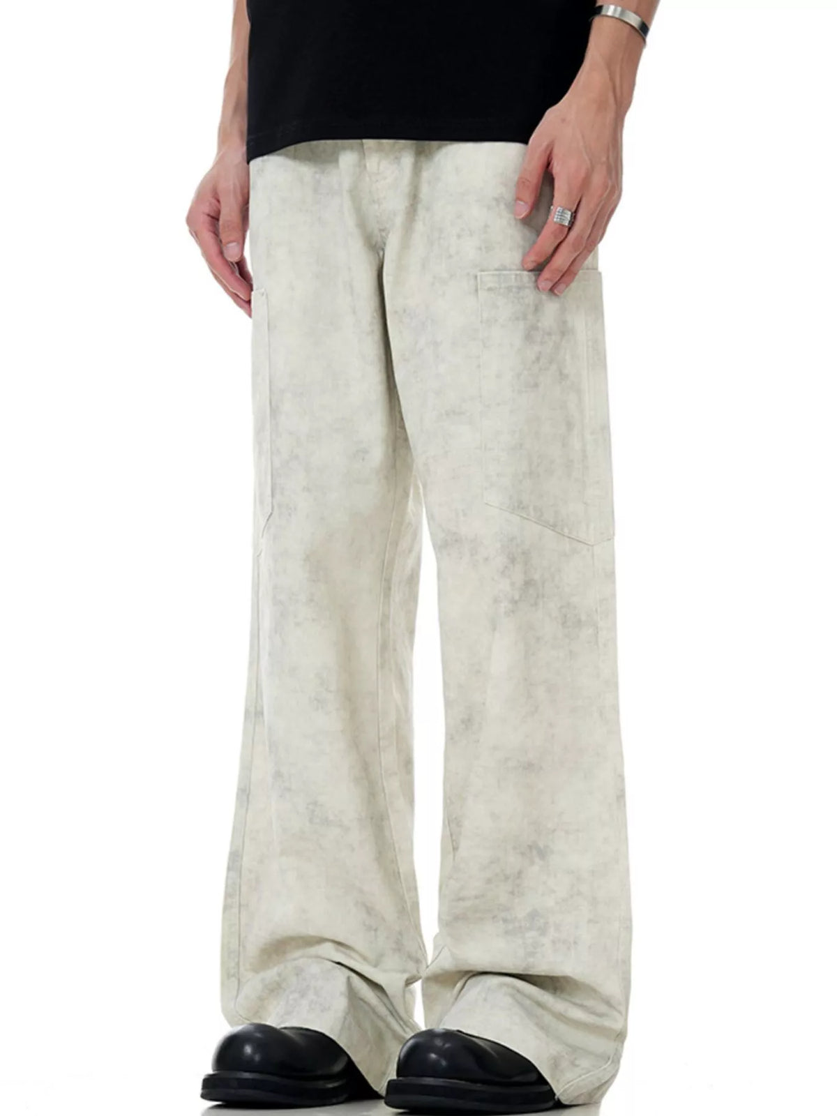 Men's Wide Leg Pants, view 2