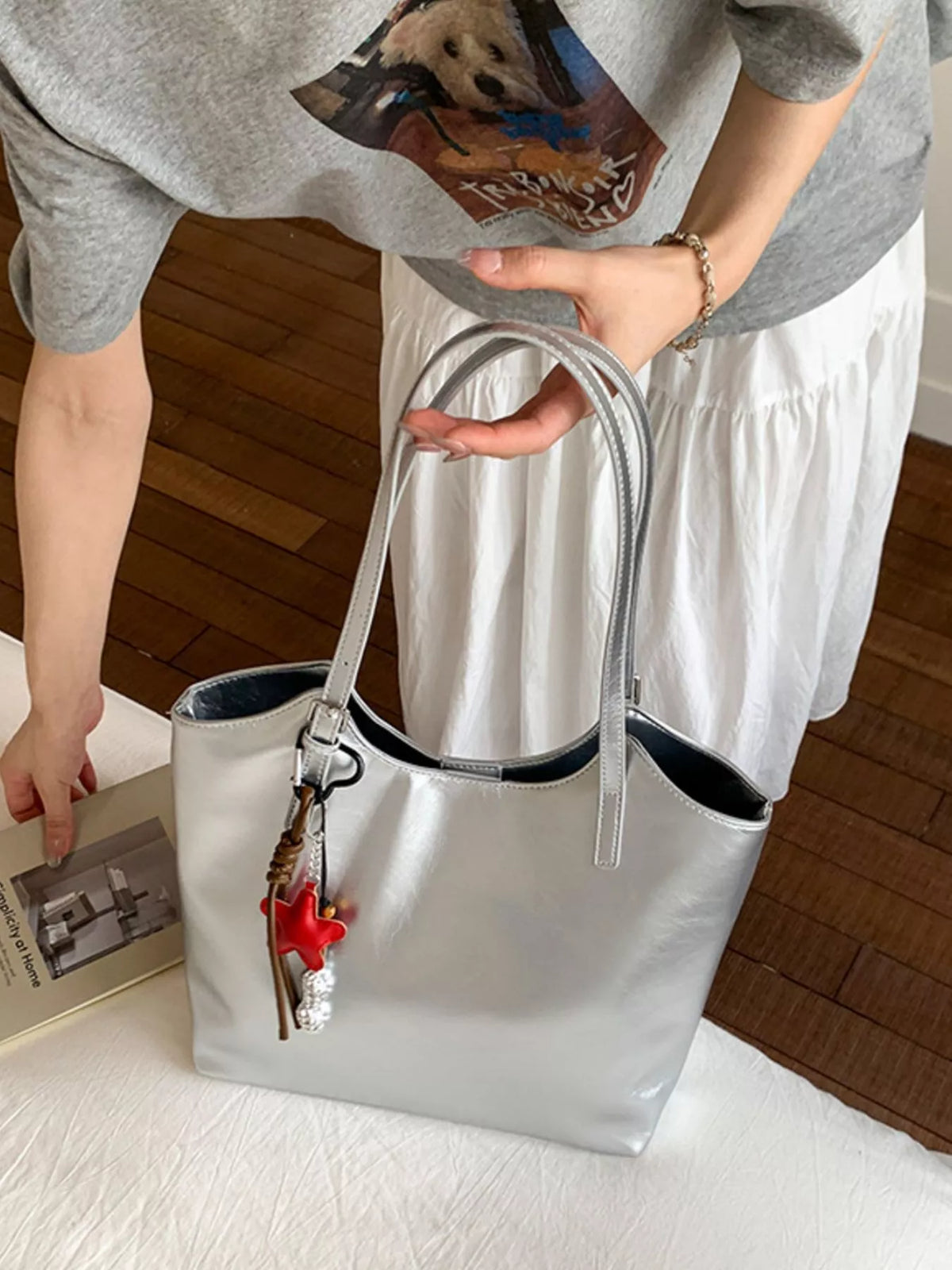 PU Leather Shoulder Bag - Lilixa.store