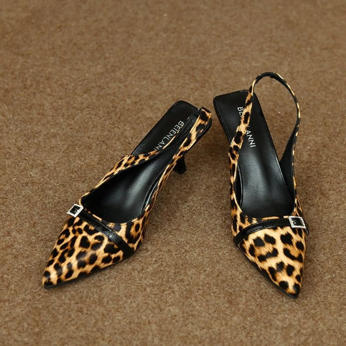 Pointed Toe Slingback Pumps - Lilixa.store