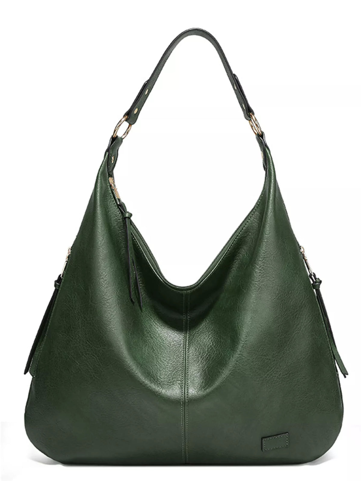 Leather Slouchy Shoulder Bag