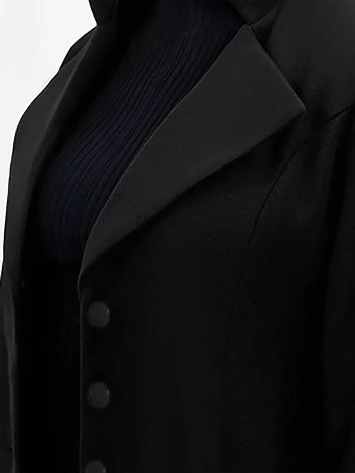 Full Size Single-Breasted Long Sleeve Overcoat Plus Size, view 18