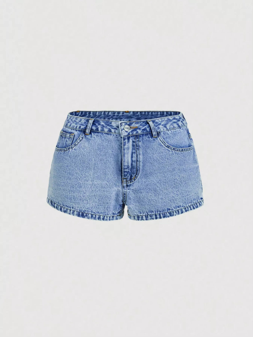 Cherry Embroidered Denim Shorts - Lilixa.store