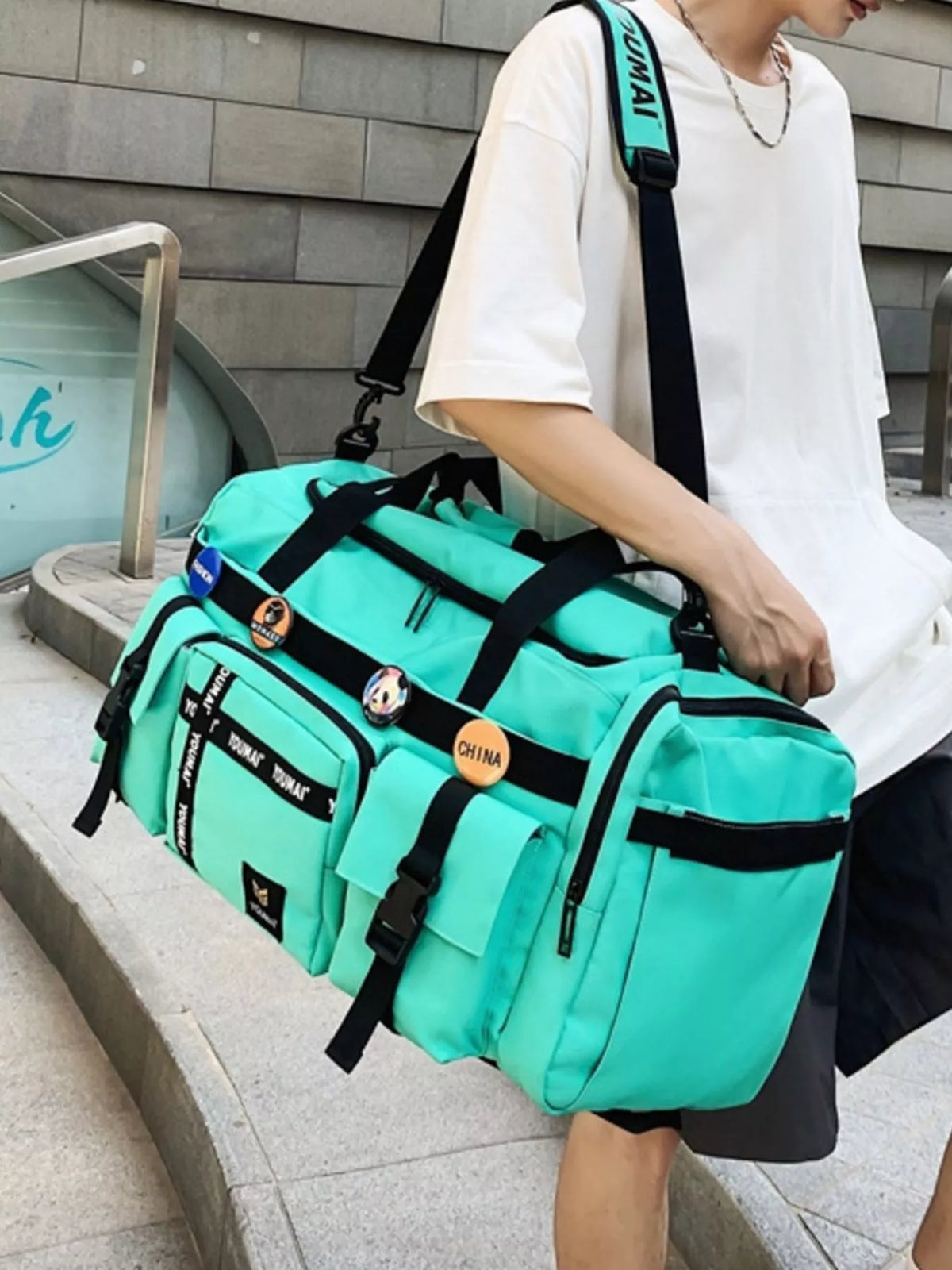 Multiple Pockets Travel Bag - Lilixa.store