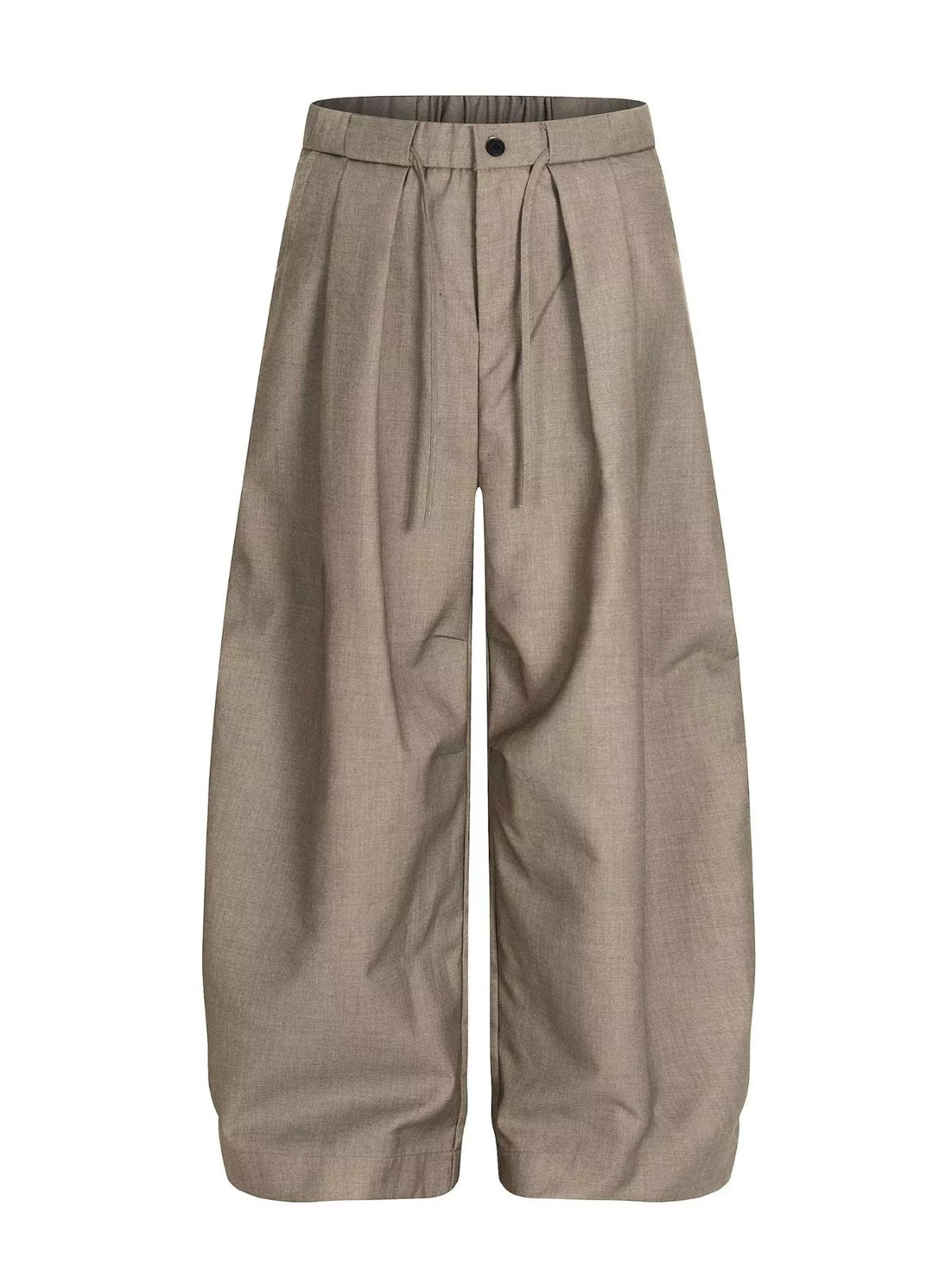 Men's Wide Leg Pleated Pants