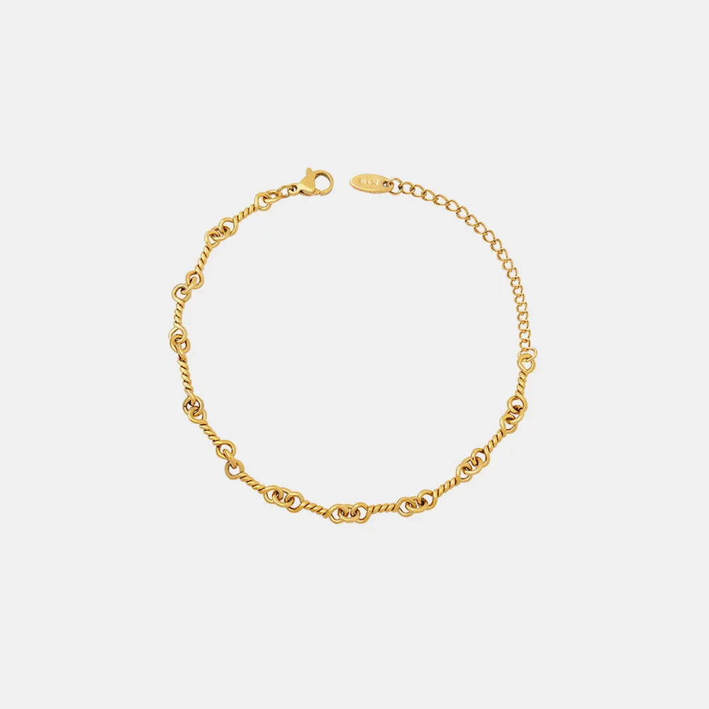 Titanium Steel Link Chain Bracelet - Lilixa.store
