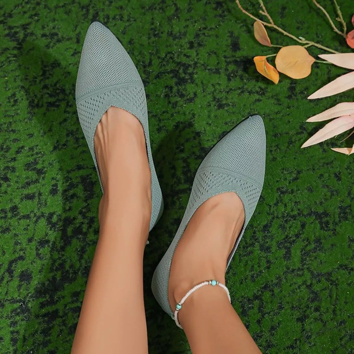Point Toe Flats Slip-Ons - Lilixa.store