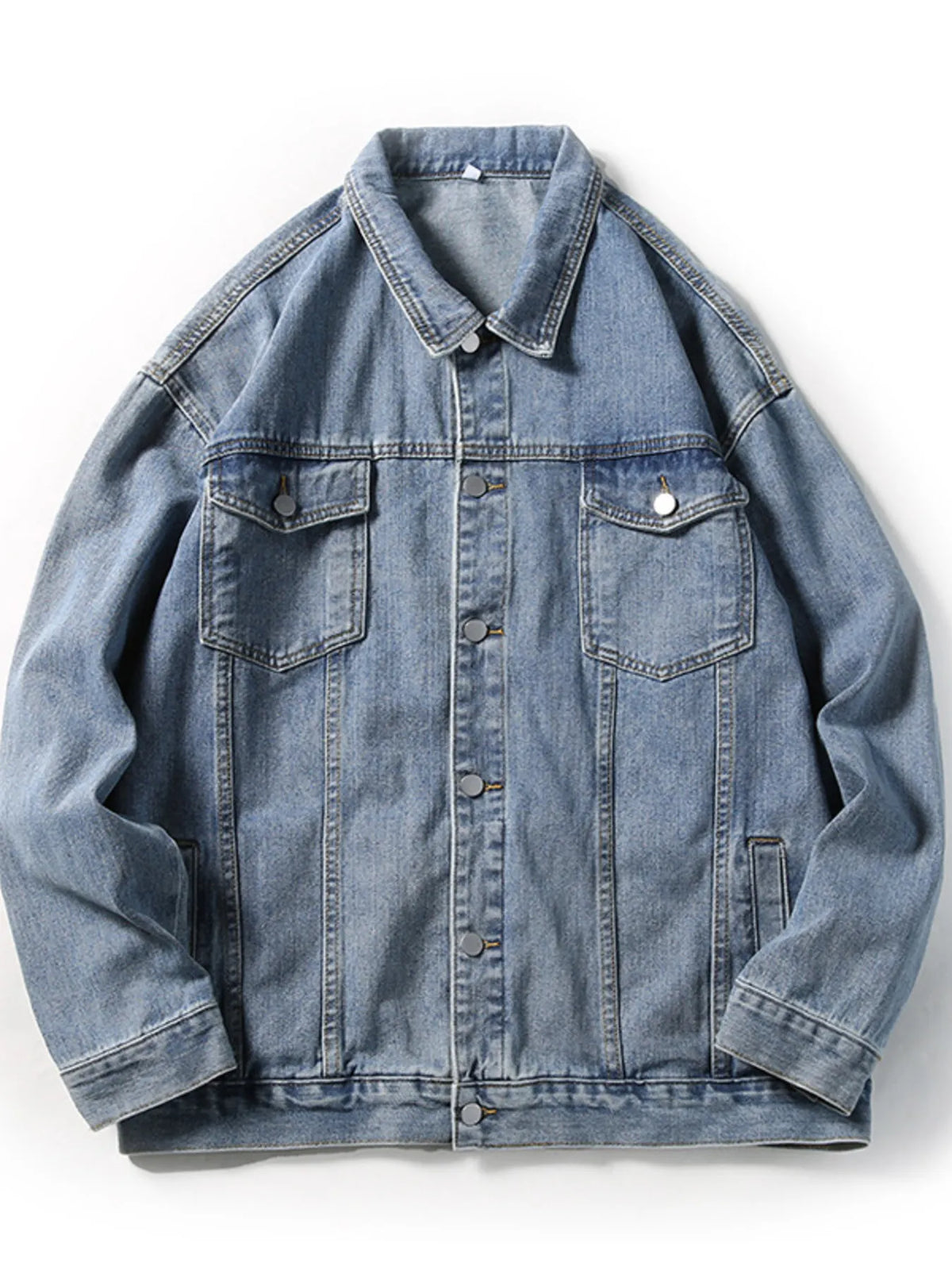 Men's Wash Oversized Denim Jacket