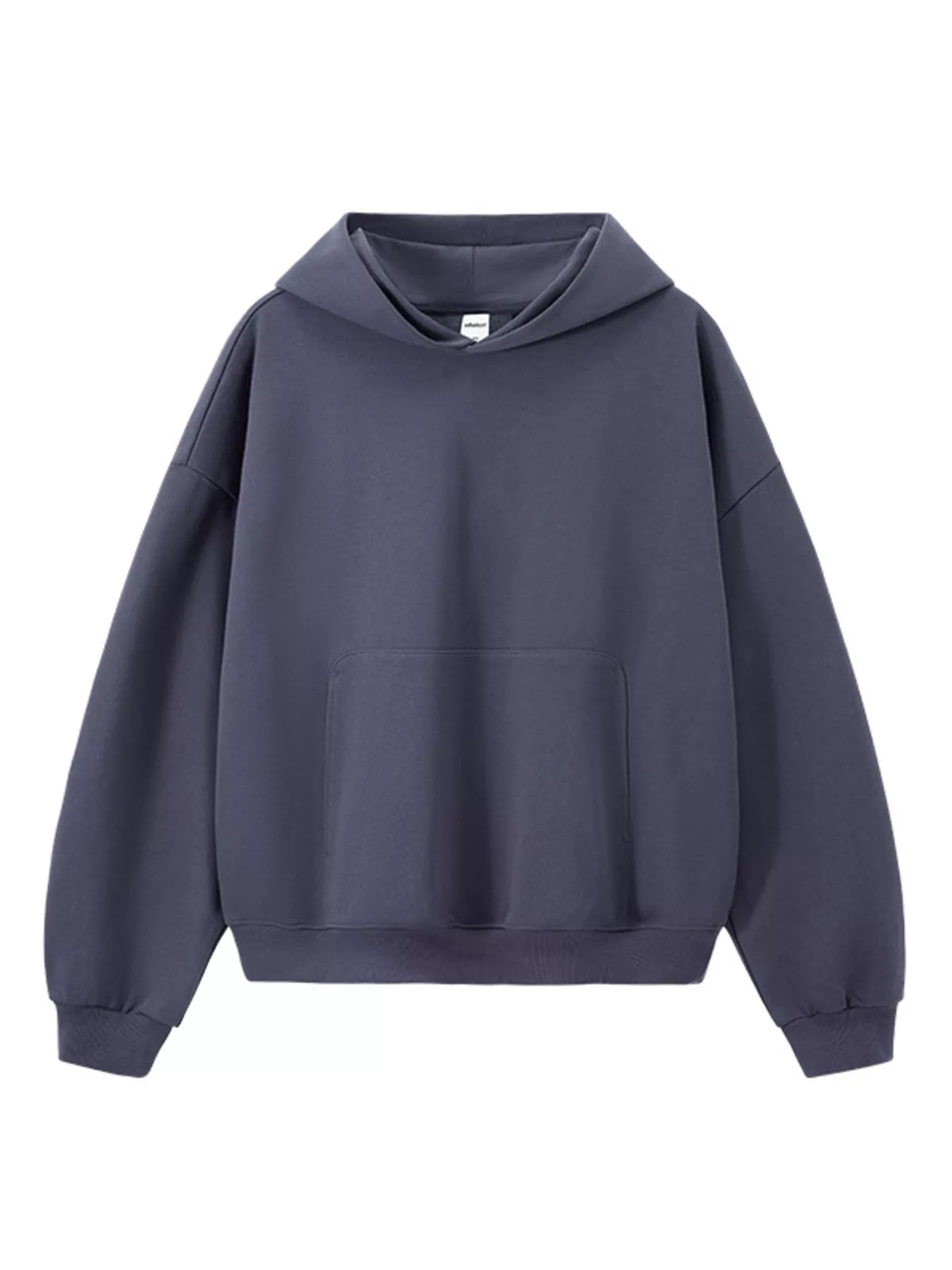 Men's Kangaroo Pocket Dropped Shoulder Hoodie - Lilixa.store
