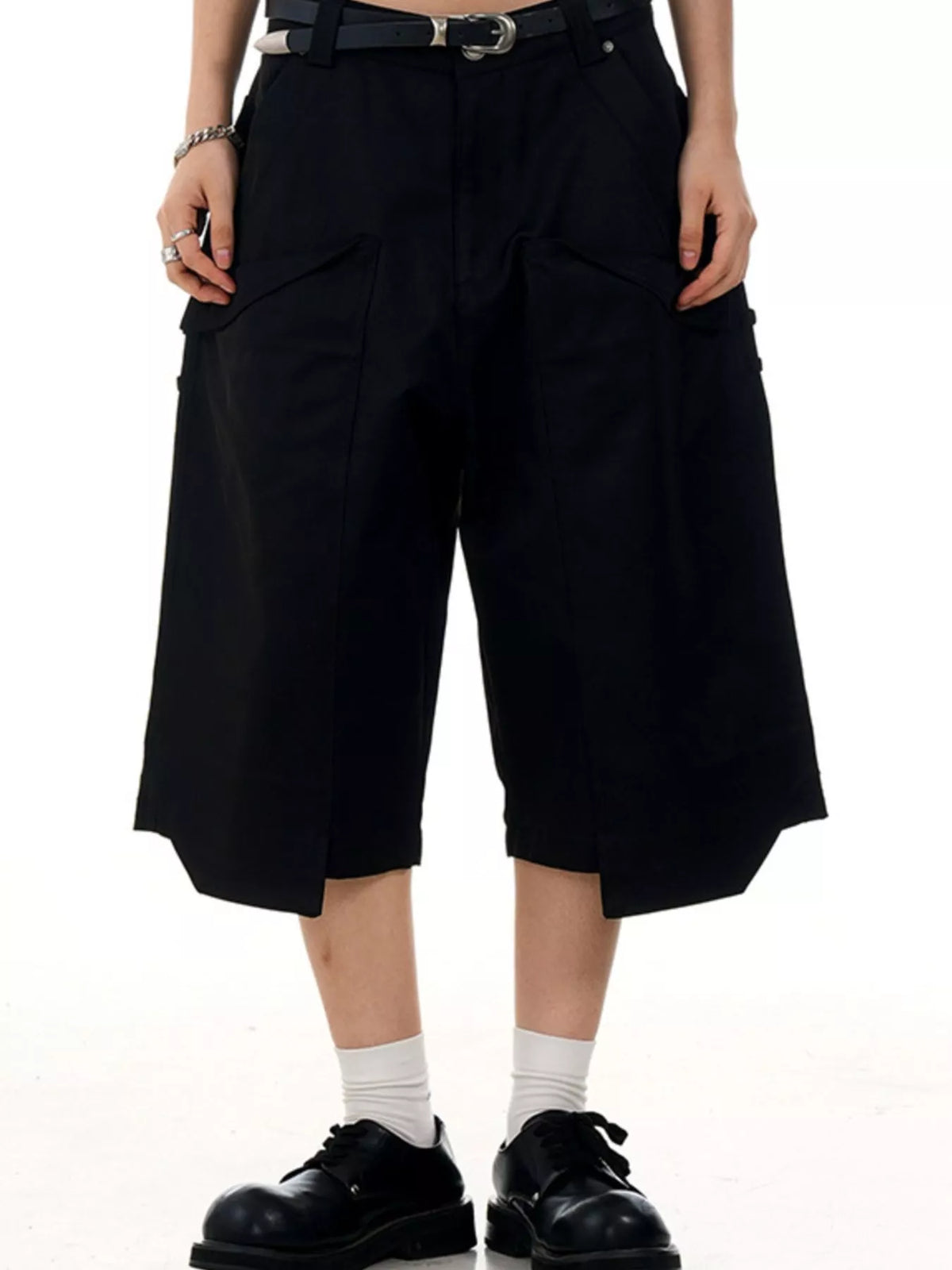 Men's Wide-Leg Cargo Capris