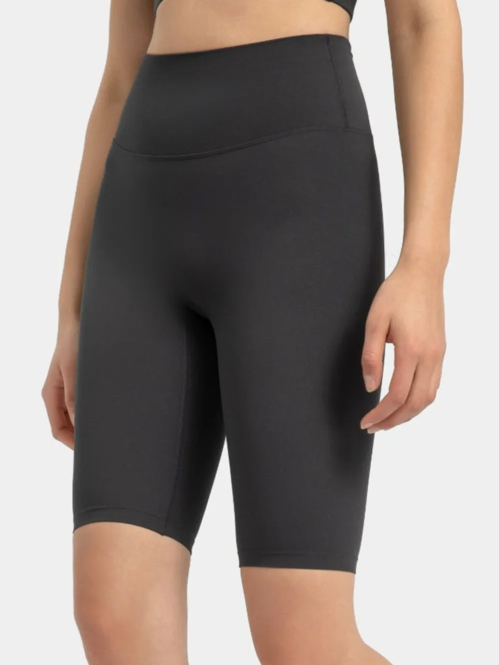 Millennia High Rise Wide Waistband Active Shorts - Lilixa.store