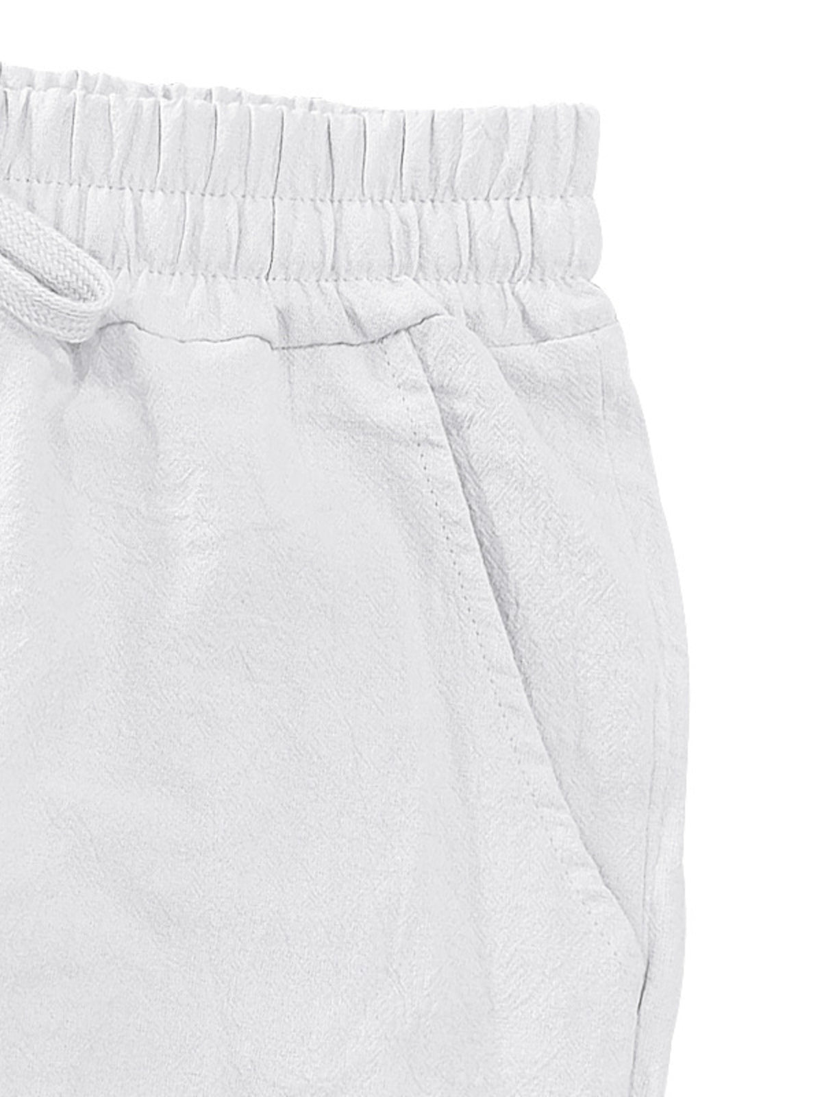 Men's Full Size Casual Drawstring Shorts Plus Size