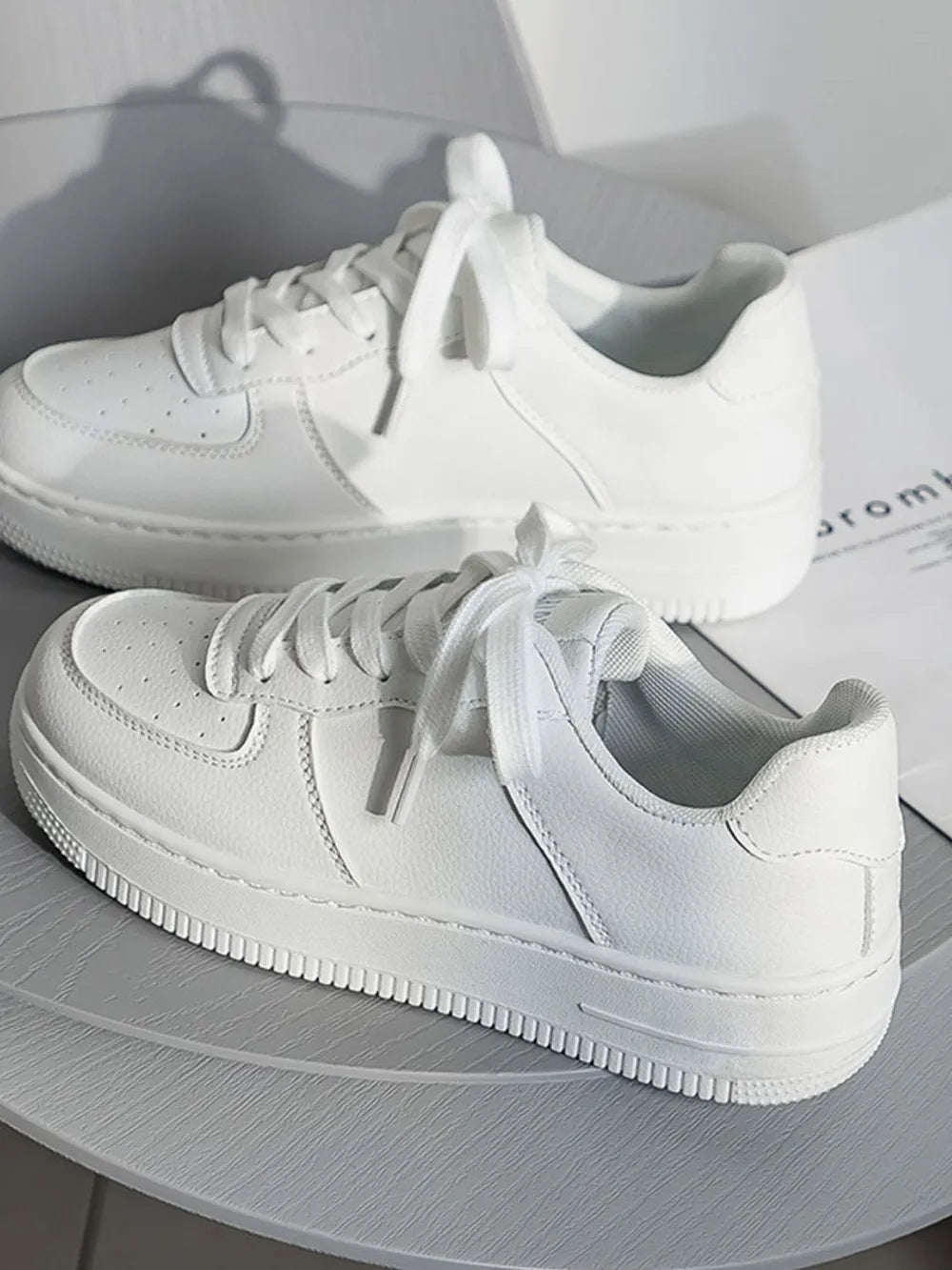 Lace Up Round Toe Platform Shoes - Lilixa.store