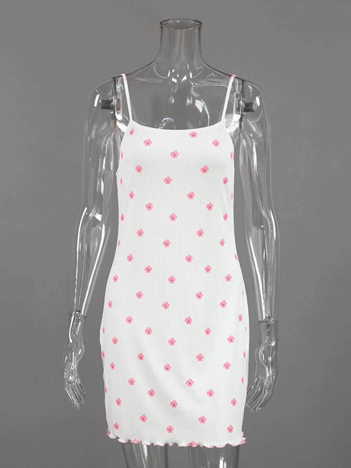 Floral Print Cami Dress and Cardigan Lounge Set - Lilixa.store