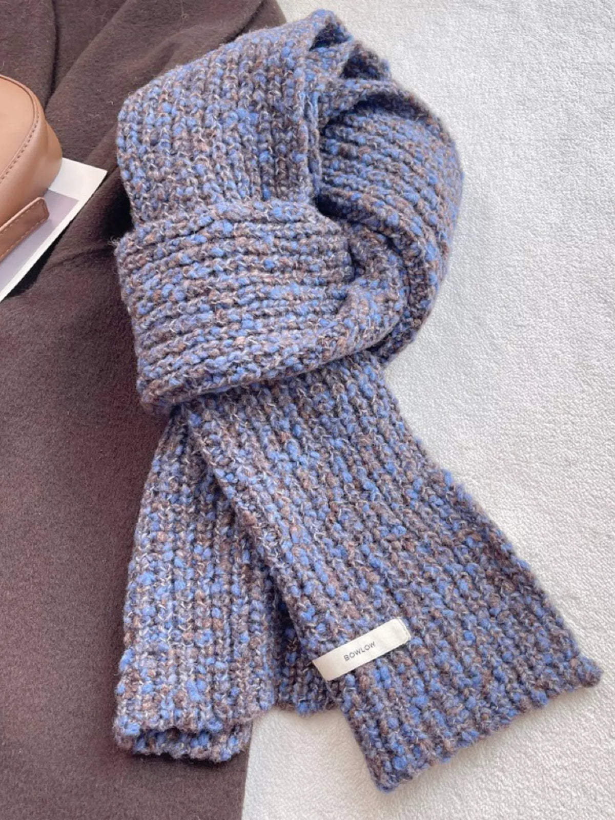 Cozy Knitted Winter Scarf - Lilixa.store