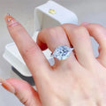 5 Carat Moissanite 925 Sterling Silver Ring – image 1 | Lilixa Trending Jewelry