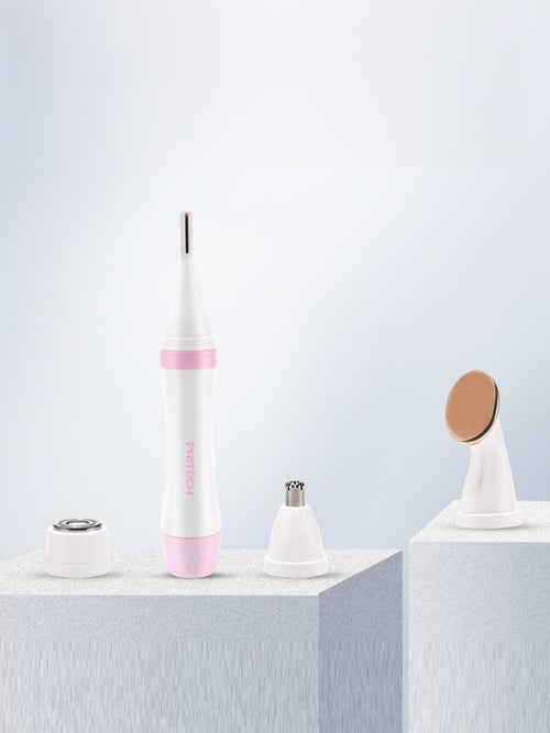 4-in-1 Nose Hair Trimmer in Pink, view 2