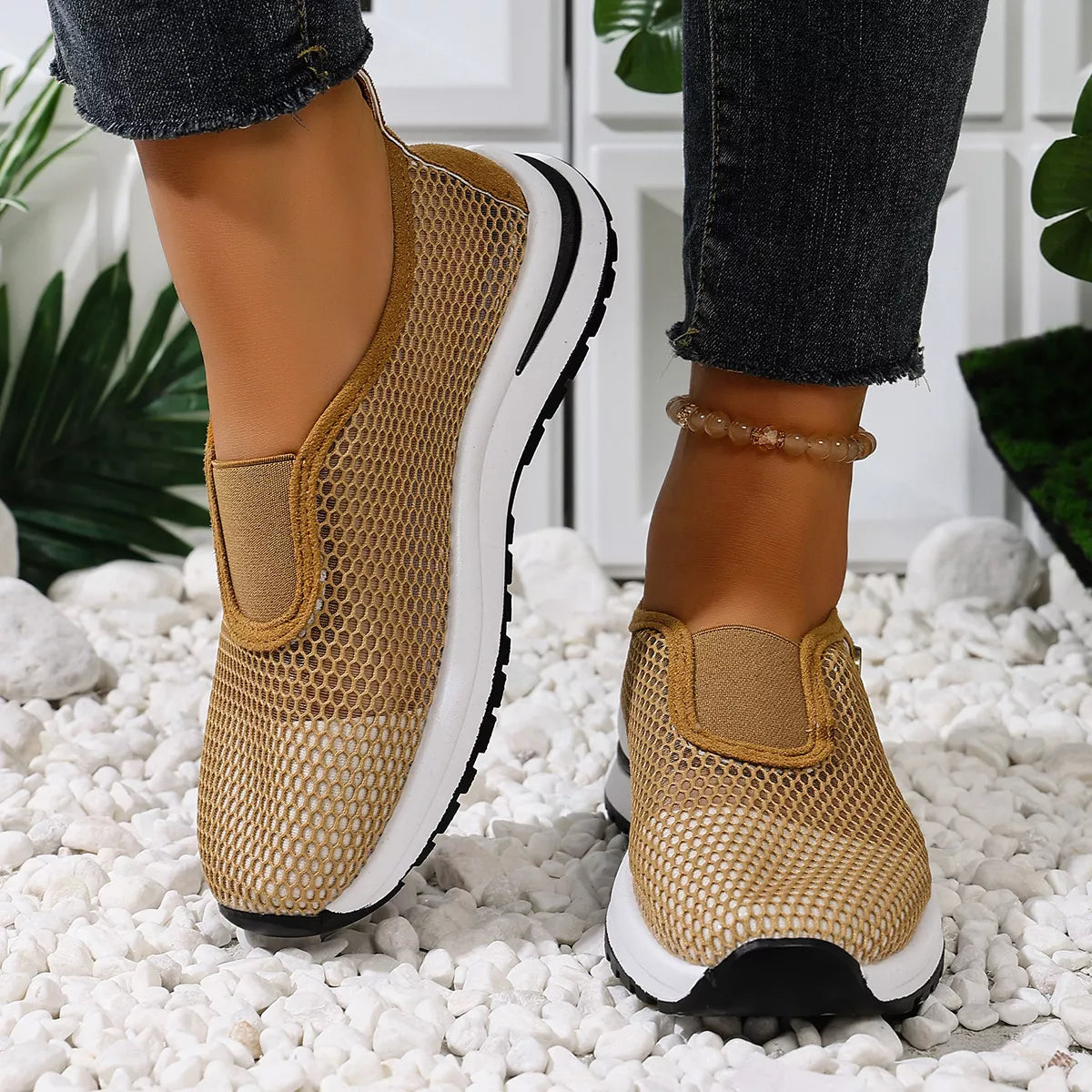 Breathable Mesh Slip-Ons - Lilixa.store