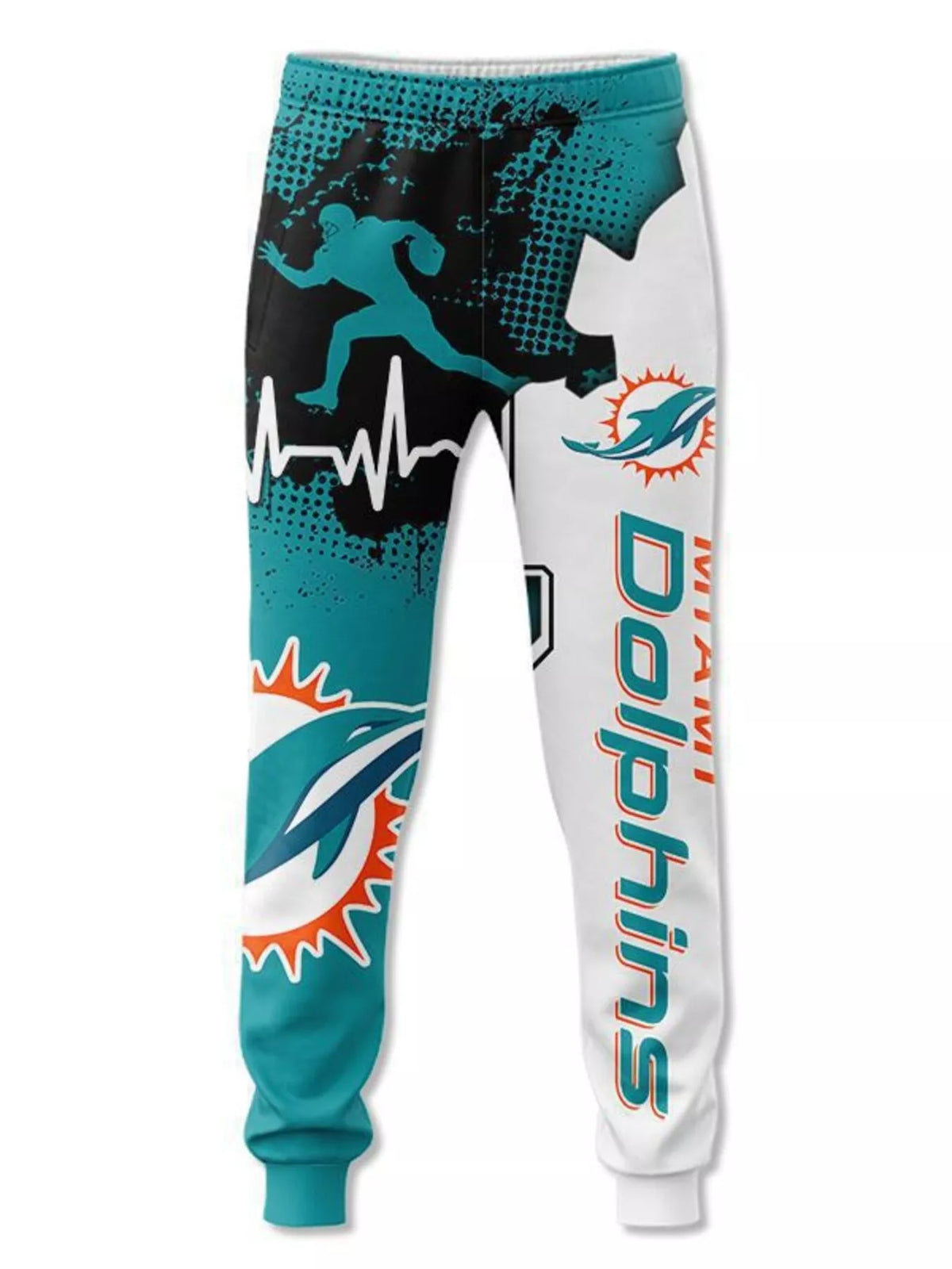Men's Full Size Printed Loose Fit Joggers Plus Size